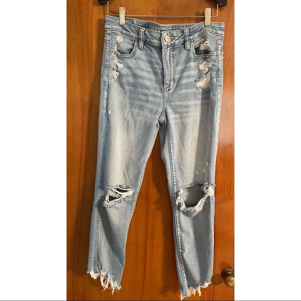 American Eagle Hi Rise Jegging Crop jeans